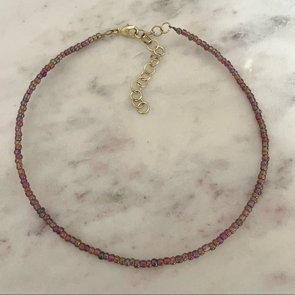 Beaded Choker Necklace